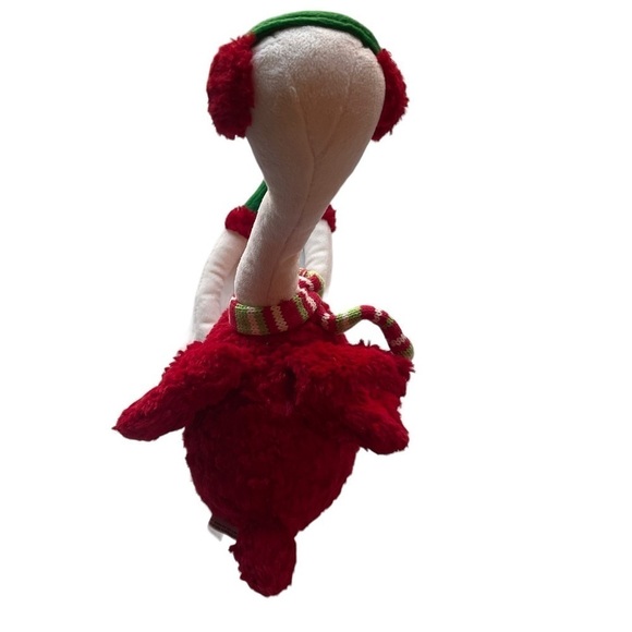 Pier 1 Imports Plush Stuffed Animal Christmas Holiday Ostrich Bird 19” Shelf Sit - Picture 5 of 10